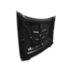 REPLACEMENT HOOD, 2016-2018, FOR CHEVROLET SILVERADO 1500, 23392664, (ALUM)