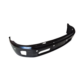 REPLACEMENT FRONT BUMPER, BLACKE-COATED, W/O FOG, W/O SENSOR, 2013-2018, FOR DODGE RAM 1500, 68160855AC, (STEEL)