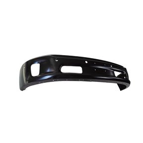 REPLACEMENT FRONT BUMPER, BLACKE-COATED, W/O FOG, W/O SENSOR, 2013-2018, FOR DODGE RAM 1500, 68160855AC, (STEEL)