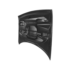 REPLACEMENT HOOD,2008-2023, FOR DODGE CHALLENGER,WITH 2 SCOOPS, 68502581AA, (ALUM)