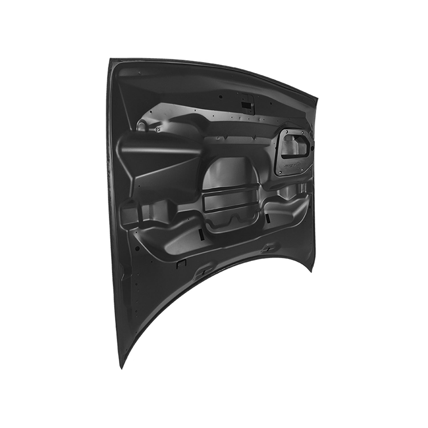 REPLACEMENT HOOD,2008-2023, FOR DODGE CHALLENGER,WITH 2 SCOOPS, 68502581AA, (ALUM)