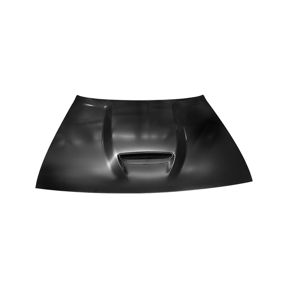 REPLACEMENT HOOD, SRT STYLE, 2008-2023, FOR DODGE CHALLENGER, 68259671AG, (ALUM)