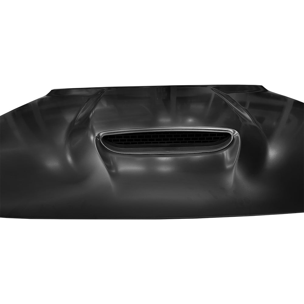 REPLACEMENT HOOD, SRT STYLE, 2008-2023, FOR DODGE CHALLENGER, 68259671AG, (ALUM)