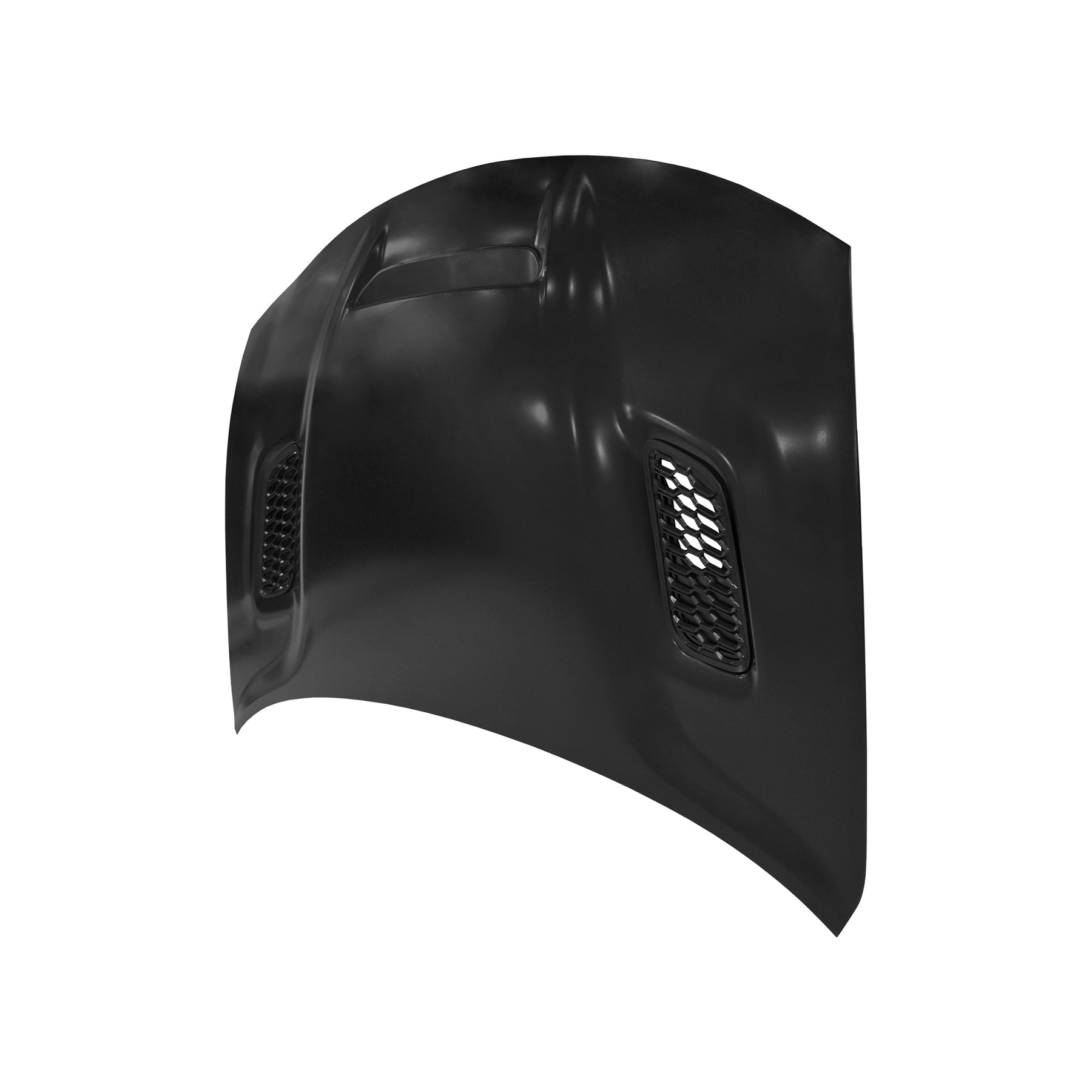 REPLACEMENT HOOD FOR REDEYE, W. 3 SCOOPS, 2021-2023, FOR DODGE CHARGER, 68529909AA, (ALUM)