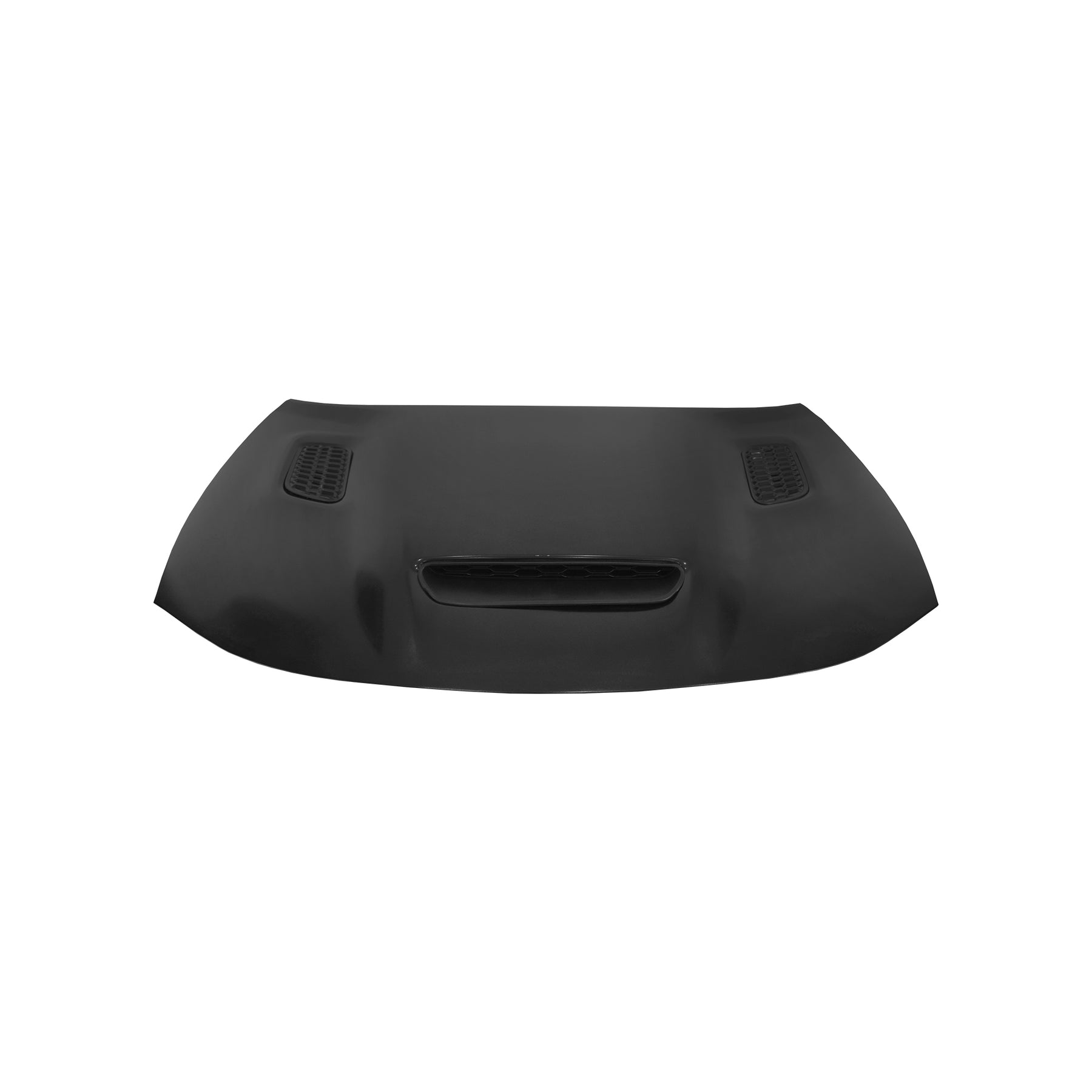REPLACEMENT HOOD FOR REDEYE, W. 3 SCOOPS, 2021-2023, FOR DODGE CHARGER, 68529909AA, (ALUM)