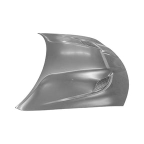 REPLACEMENT HOOD, HELLCAT STYLE W. SCOOP, 2015-2023, FOR DODGE CHARGER,  68265428AA, (ALUM)