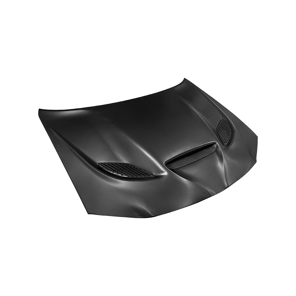 REPLACEMENT HOOD, 2013-2017, FOR DODGE CHRYSLER 300, (ALUM)