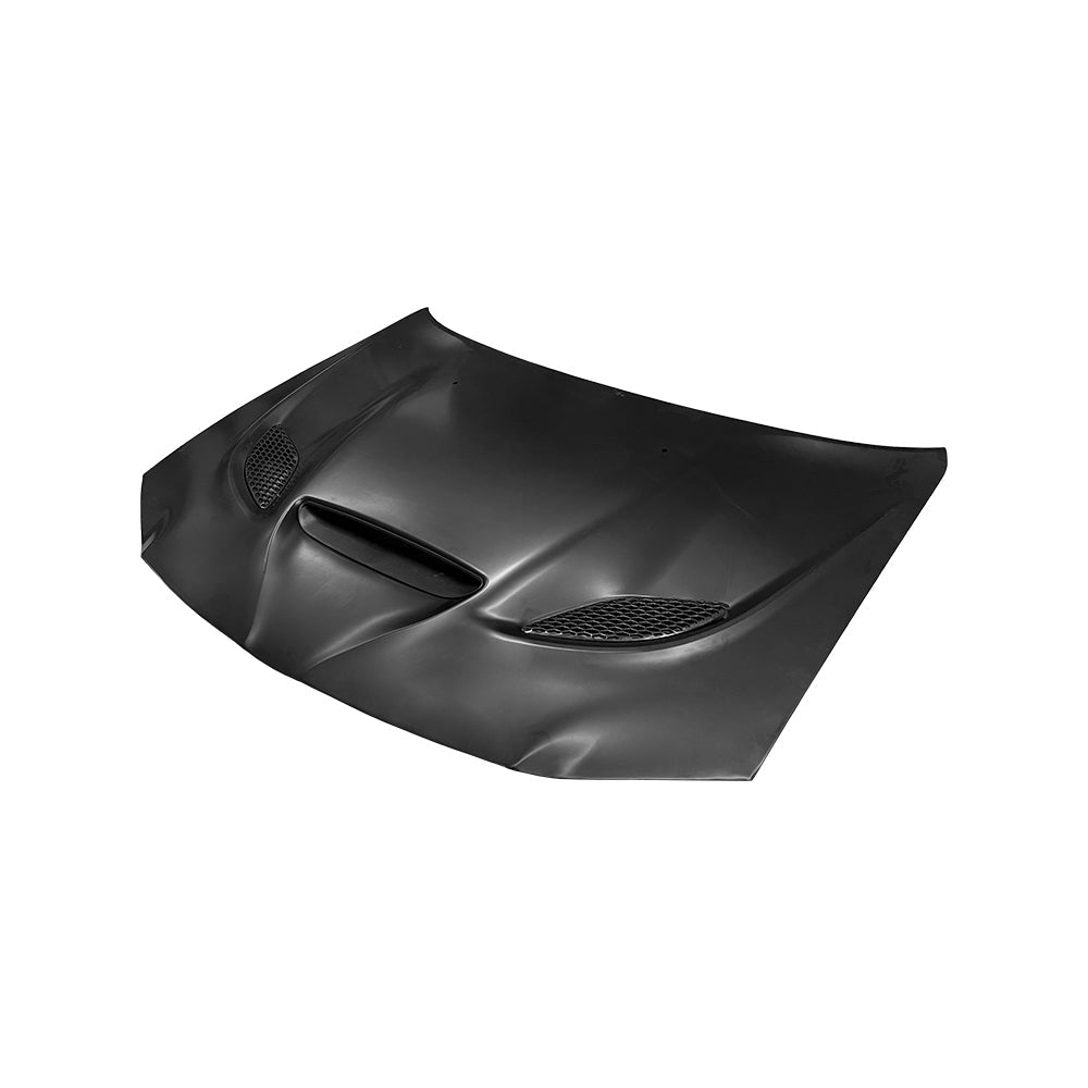 REPLACEMENT HOOD, 2013-2017, FOR DODGE CHRYSLER 300, (ALUM)