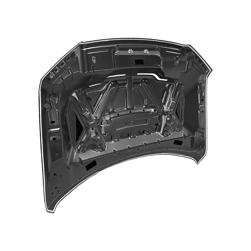 REPLACEMENT HOOD W/AIR VENT SCOOP , 2015-2020, FOR FORD F150 GT500, (ALUM)