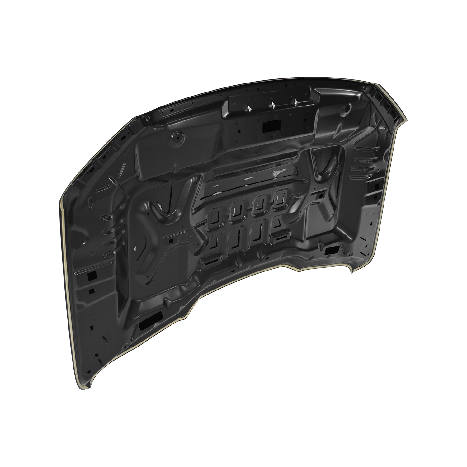 REPLACEMENT HOOD, ML3Z16612D, 2021-2023, FOR FORD F150, (ALUM)