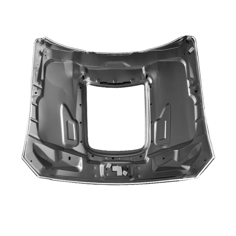 REPLACEMENT HOOD, 2015-2017, FOR FORD MUSTANG GT500, (ALUM)