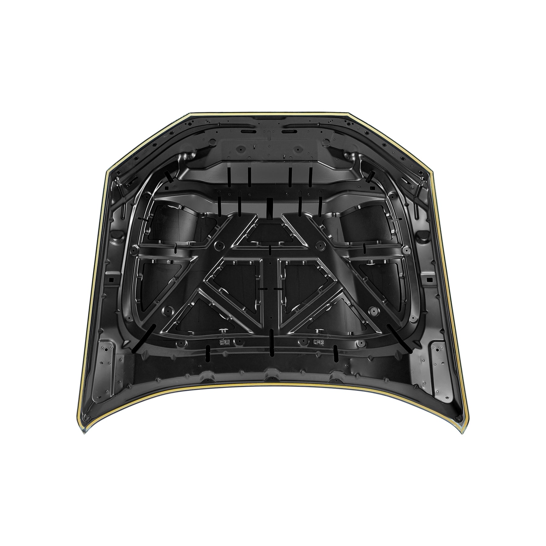 REPLACEMENT HOOD, 2021-, FOR FORD MUSTANG EV, (ALUM)