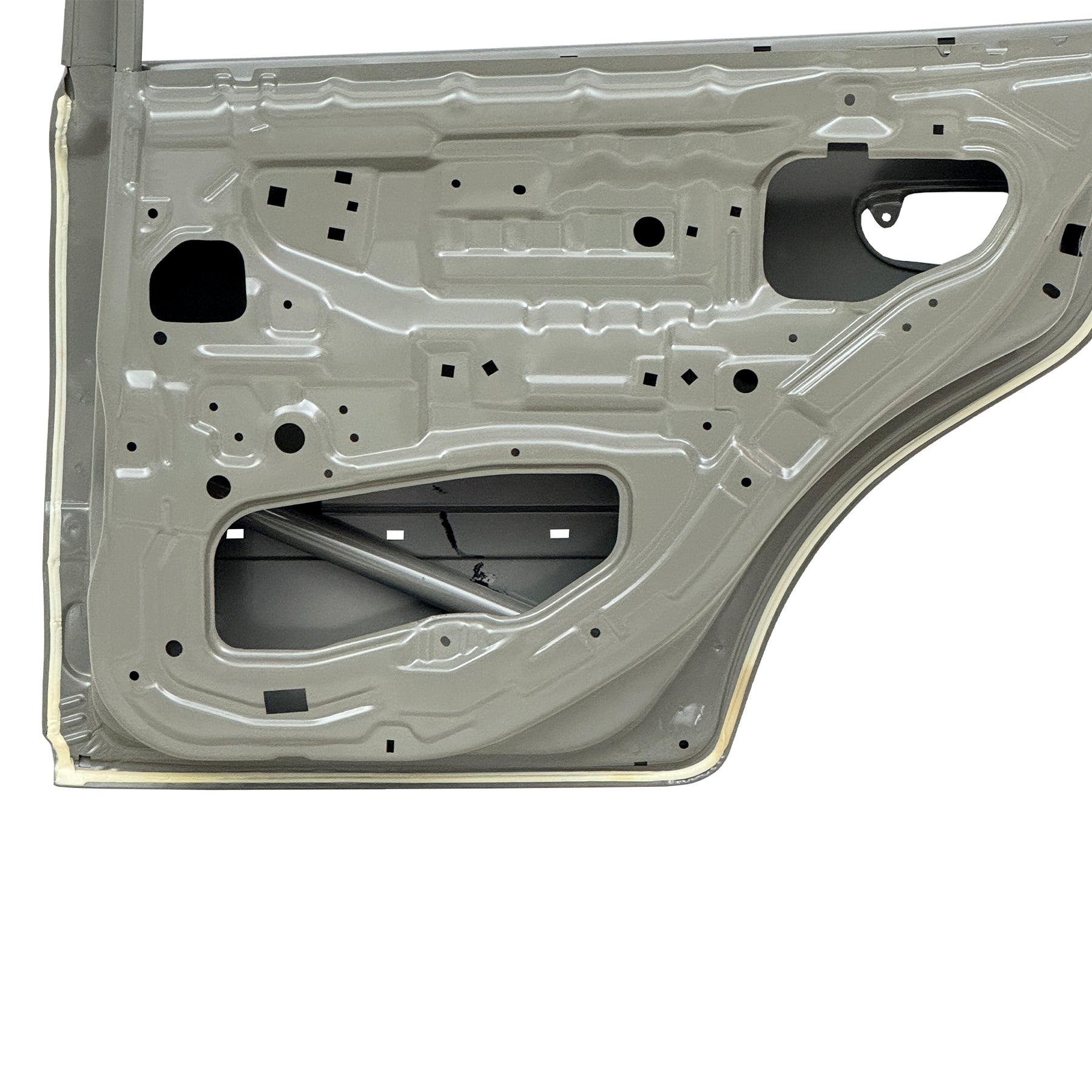 REPLACEMENT REAR DOOR RH, 2001, FOR HYUNDAI ACCENT, 77004-25001 RR, (STEEL)