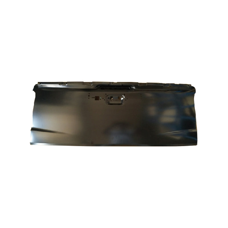 REPLACEMENT TAIL PANEL WITH DECORATIVE STRIP HOLE AND TAIL WING AND CAMERA HOLE, 2018-, FOR MITSUBISHI L200