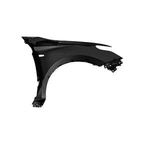 REPLACEMENT FRONT FENDER LH WITH SIDE LAMP HOLE, 2015-, FOR MITSUBISHI L200, (STEEL)