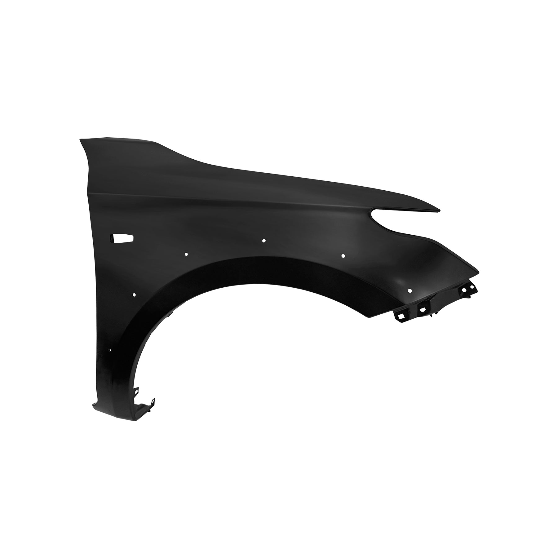 REPLACEMENT FRONT FENDER RH WITH WHEEL HOLE WITH SIDE LAMP HOLE, 2015-, FOR MITSUBISHI L200, 5220K096