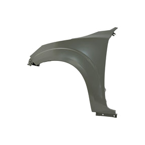 REPLACEMENT FRONT FENDER LH WITHOUT HOLES 4*4, 2017, FOR NISSAN NP300, (STEEL)