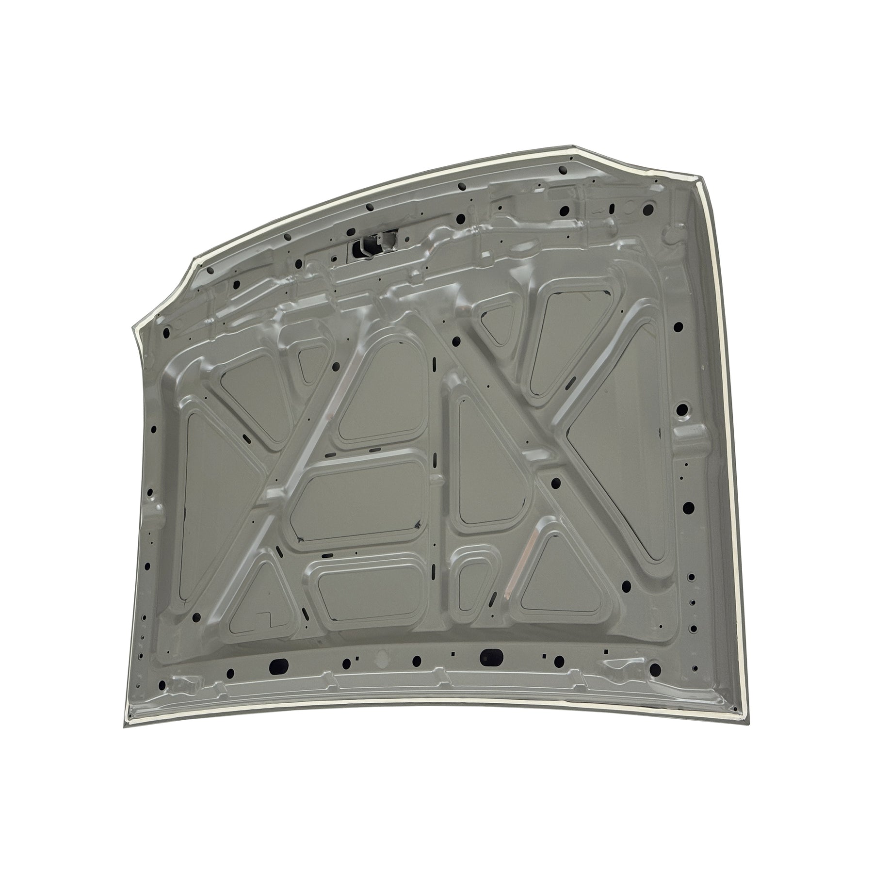 REPLACEMENT HOOD WITH HOLES, FOR NISSAN D23, (STEEL)