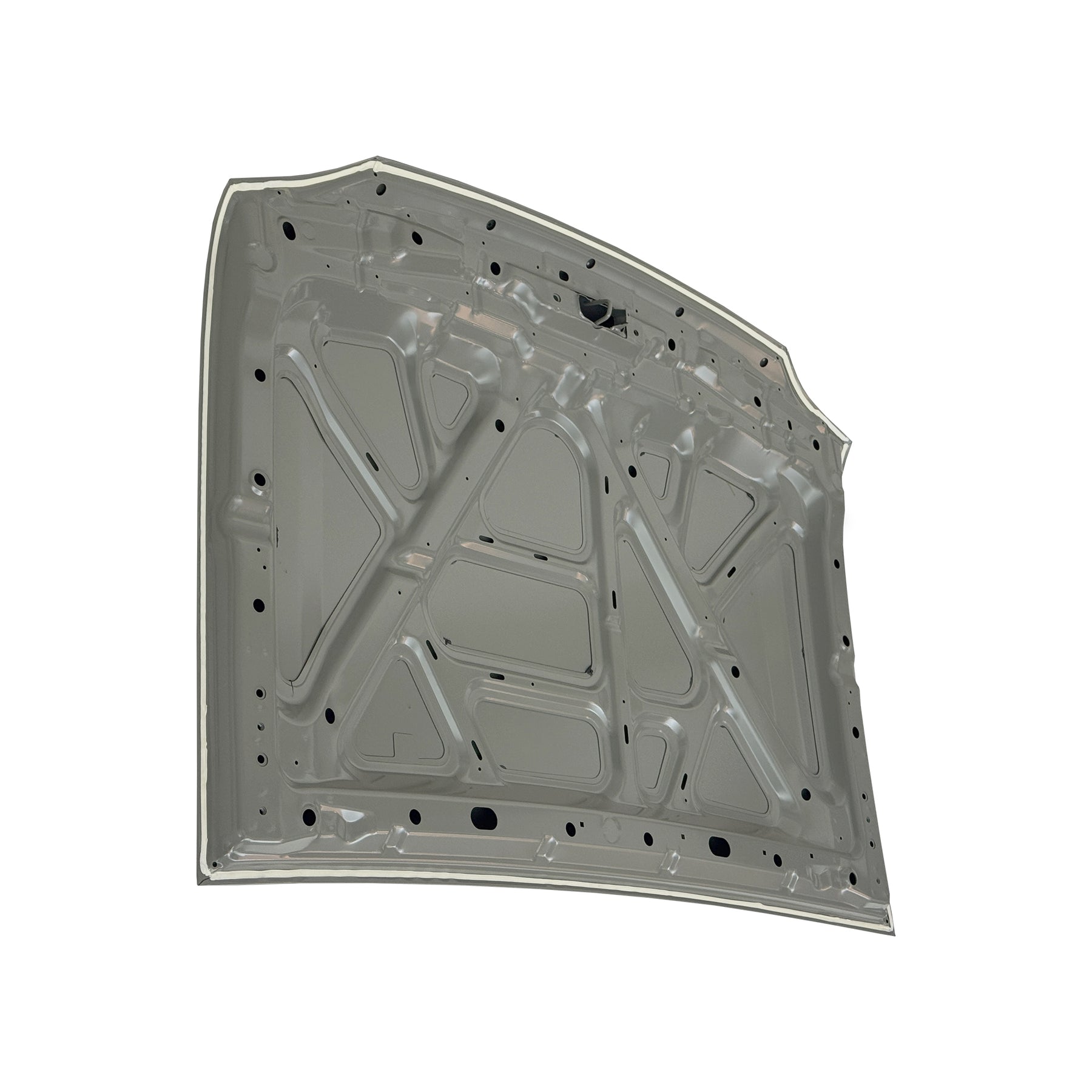 REPLACEMENT HOOD WITH HOLES, FOR NISSAN D23, (STEEL)