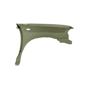 REPLACEMENT FRONT FENDER LH with skirt hole and side lamp hole, FOR NISSAN D23, (STEEL)