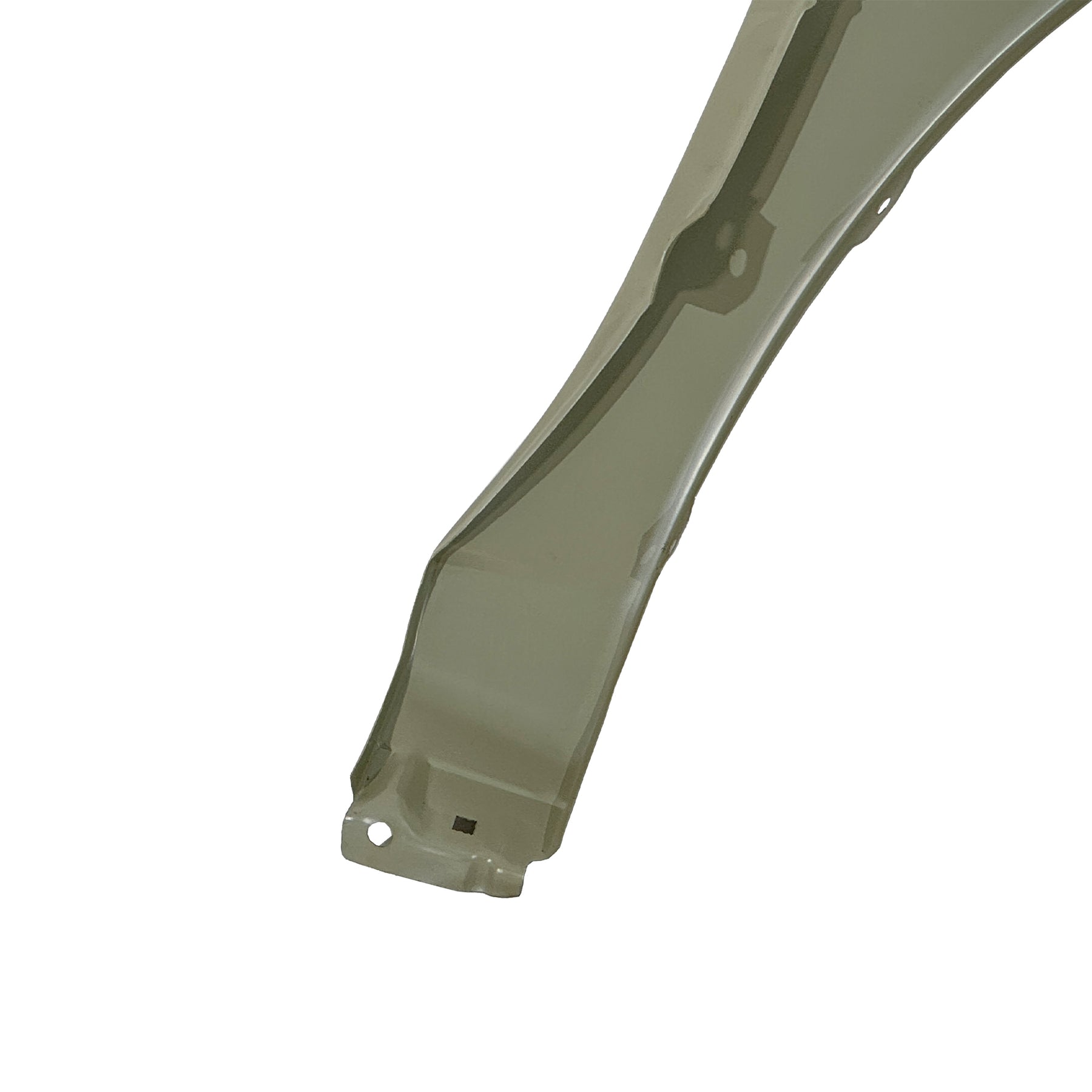 REPLACEMENT FRONT FENDER LH with skirt hole and side lamp hole, FOR NISSAN D23, (STEEL)