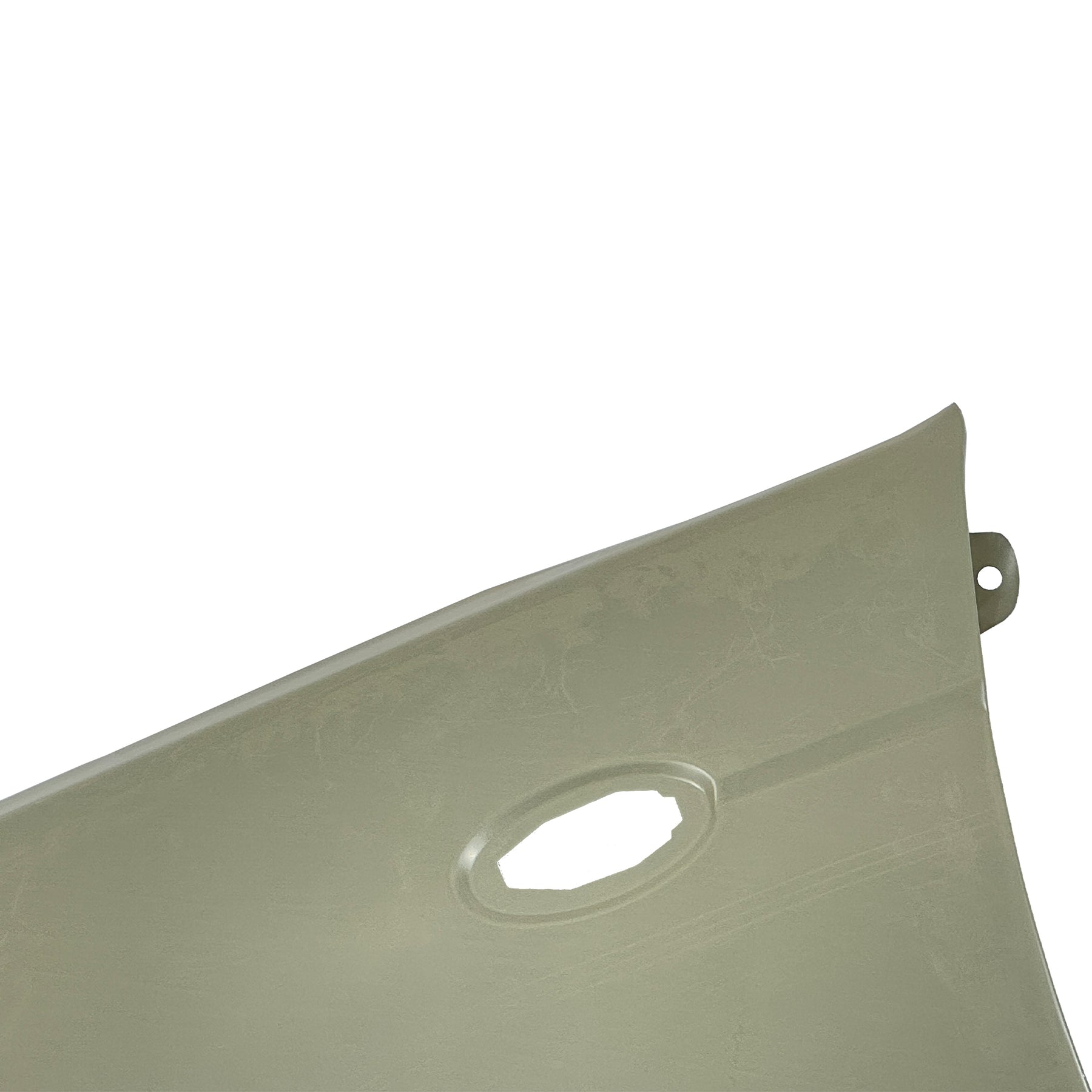REPLACEMENT FRONT FENDER LH with skirt hole and side lamp hole, FOR NISSAN D23, (STEEL)