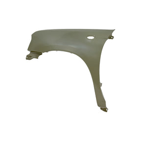 REPLACEMENT FRONT FENDER LH WITH SIDE LAMP HOLES WITHOUT WHEEL HOLES, FOR NISSAN D23, (STEEL)
