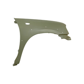 REPLACEMENT FRONT FENDER RH with skirt hole and side lamp hole, FOR NISSAN D23, (STEEL)