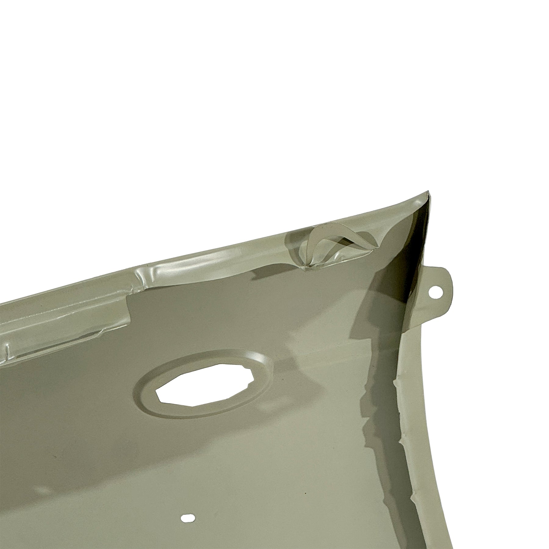 REPLACEMENT FRONT FENDER RH with skirt hole and side lamp hole, FOR NISSAN D23, (STEEL)