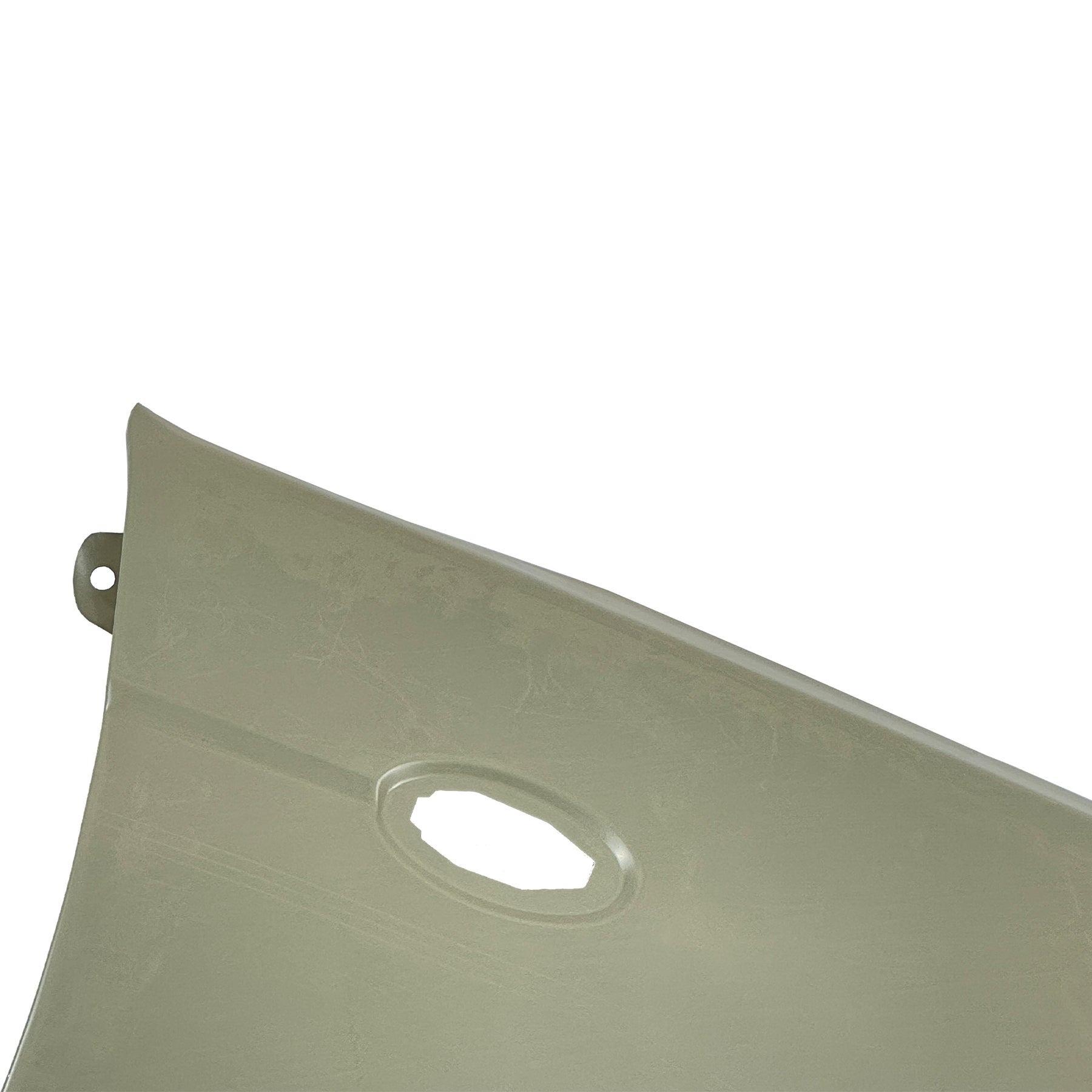 REPLACEMENT FRONT FENDER RH with skirt hole and side lamp hole, FOR NISSAN D23, (STEEL)