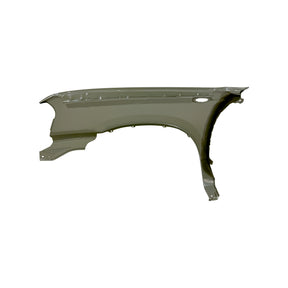 REPLACEMENT FRONT FENDER RH WITH SIDE LAMP HOLES WITHOUT WHEEL HOLES, FOR NISSAN D23, (STEEL)