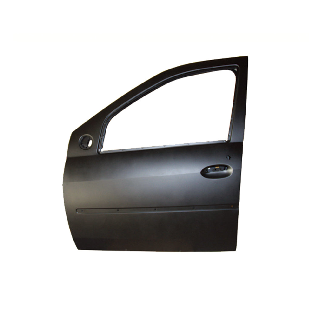 REPLACEMENT FRONT DOOR W/O MOULDING LH, 2004-2012, FOR RENAULT LOGAN