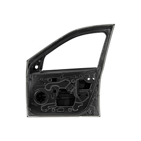 REPLACEMENT FRONT DOOR W MOULDING RH, 2004-2012, FOR RENAULT LOGAN, 801016598R, (STEEL)