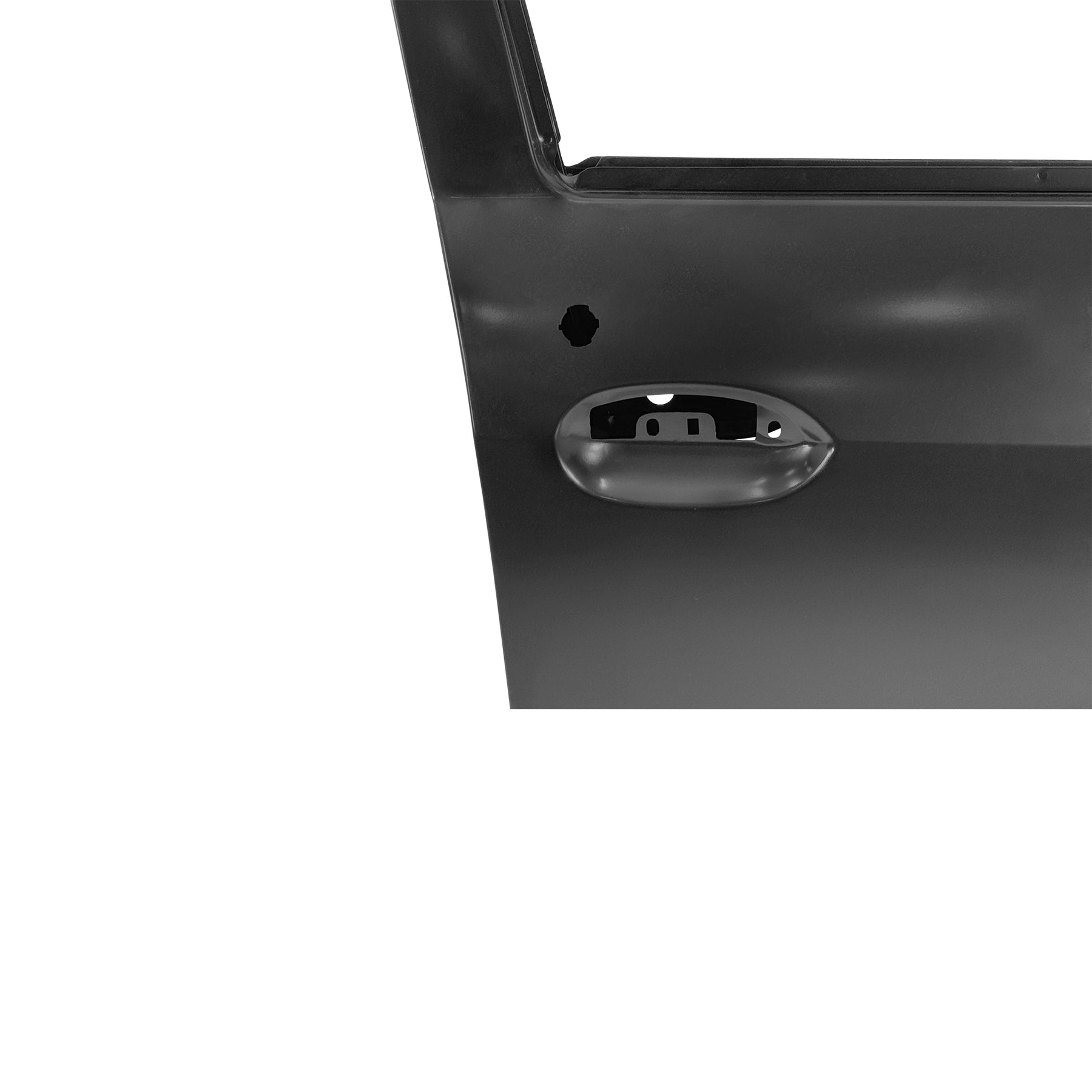 REPLACEMENT FRONT DOOR W MOULDING RH, 2004-2012, FOR RENAULT LOGAN, 801016598R, (STEEL)