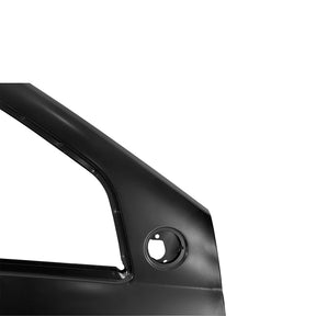 REPLACEMENT FRONT DOOR W MOULDING RH, 2004-2012, FOR RENAULT LOGAN, 801016598R, (STEEL)