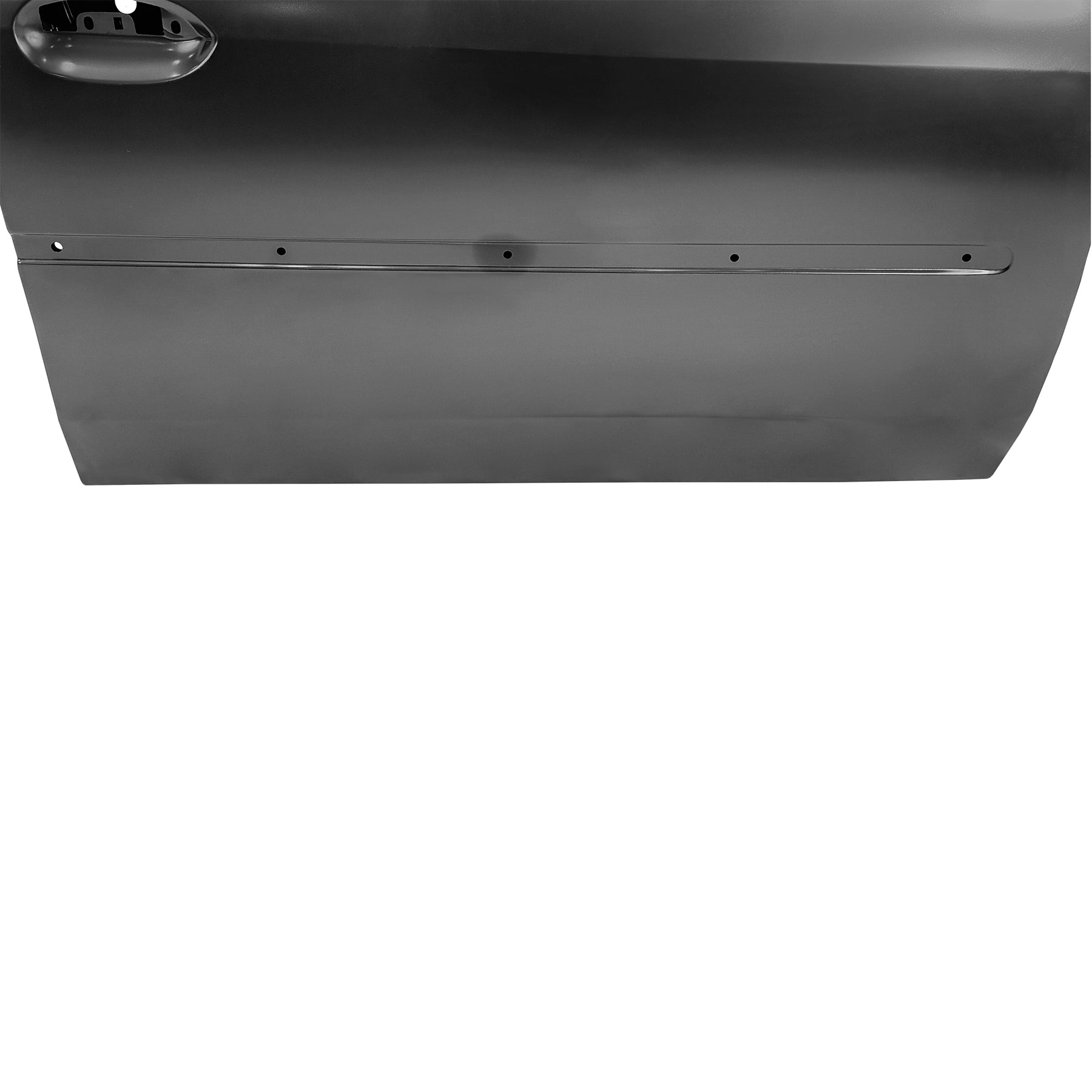 REPLACEMENT FRONT DOOR W MOULDING RH, 2004-2012, FOR RENAULT LOGAN, 801016598R, (STEEL)