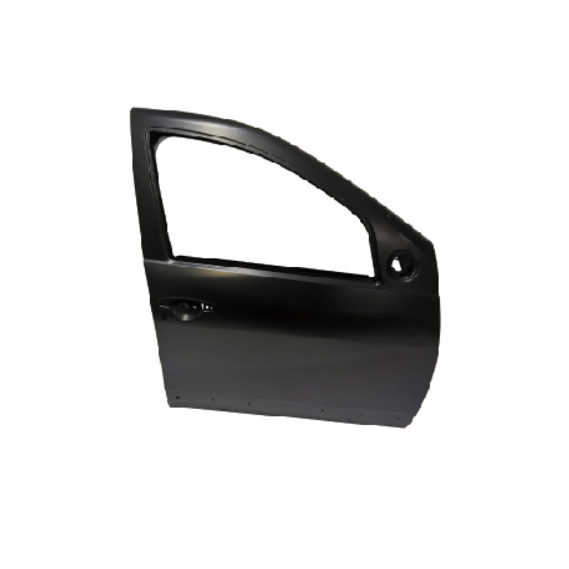 REPLACEMENT FRONT DOOR RH WITH PROTECTOR HOLE, 2009, FOR DACIA SANDERO, 801007358R