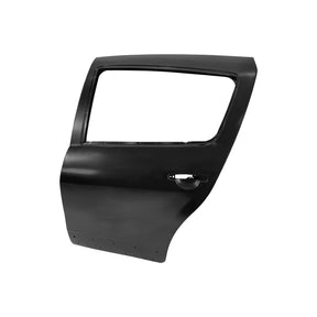 REPLACEMENT REAR DOOR LH WITH PROTECTOR HOLE, 2009, FOR DACIA SANDERO, 821018232R, (STEEL)