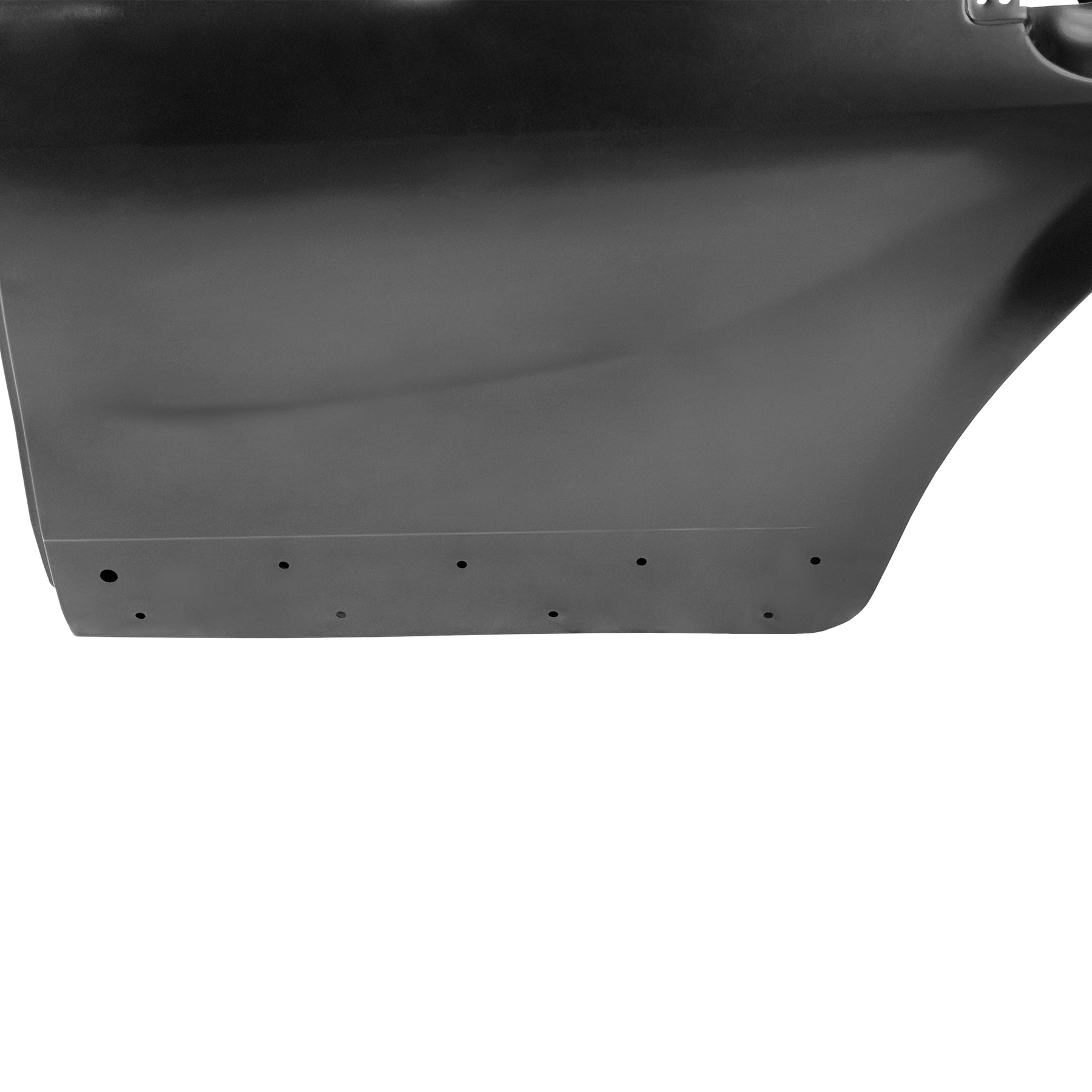REPLACEMENT REAR DOOR LH WITH PROTECTOR HOLE, 2009, FOR DACIA SANDERO, 821018232R, (STEEL)