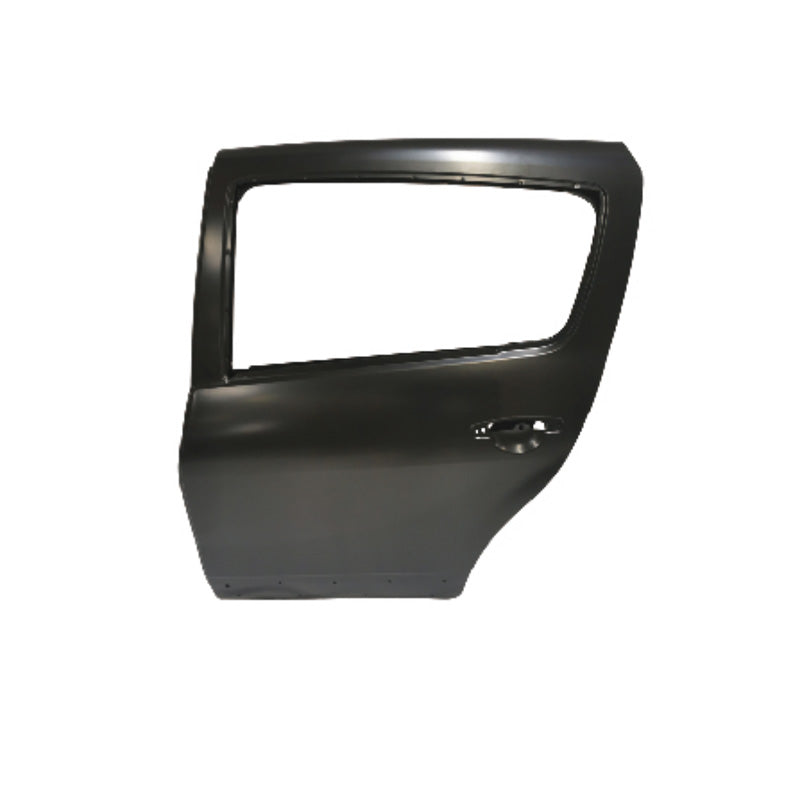 REPLACEMENT REAR DOOR LH WITH PROTECTOR HOLE, 2009, FOR DACIA SANDERO, 821018232R