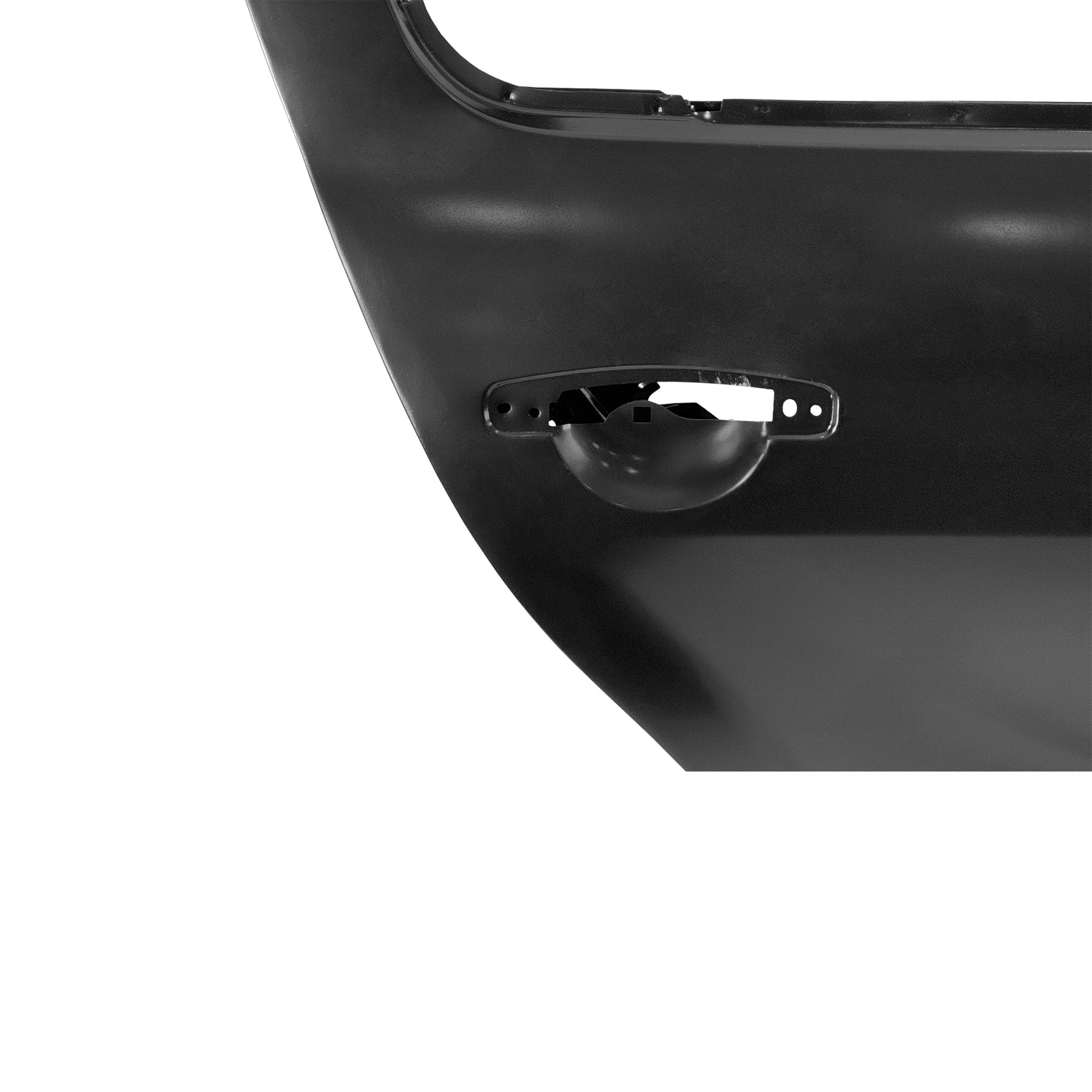 REPLACEMENT REAR DOOR RH WITH PROTECTOR HOLE, 2009, FOR DACIA SANDERO, 821006948R, (STEEL)