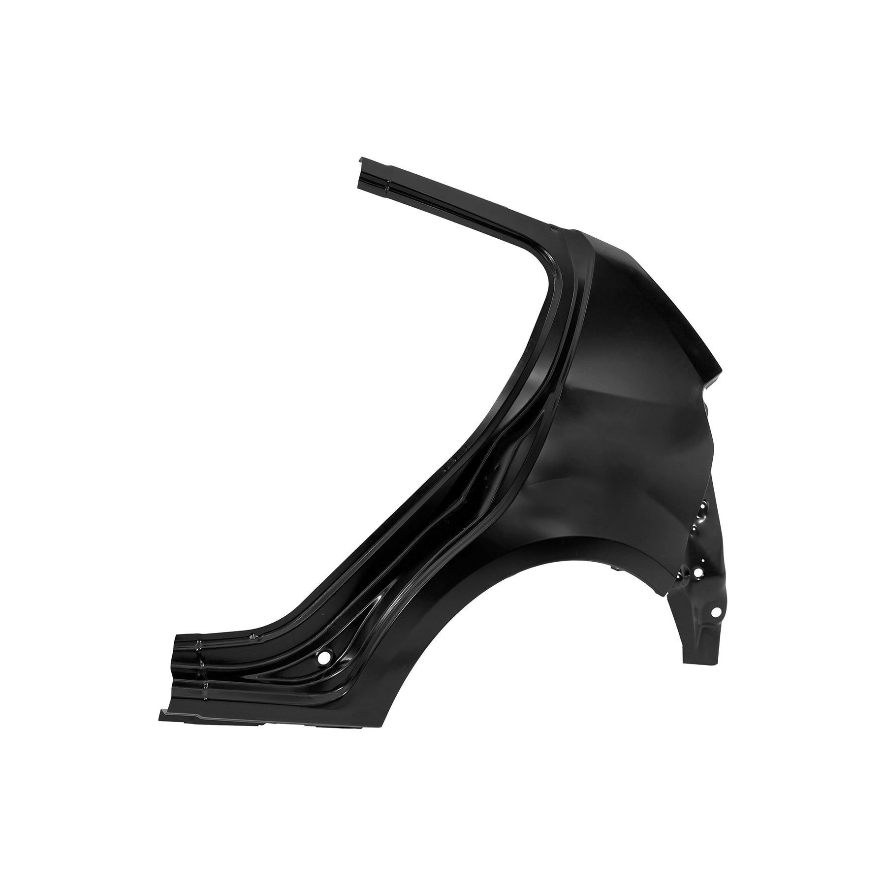 REPLACEMENT REAR FENDER LH, 2009, FOR DACIA SANDERO, (STEEL)
