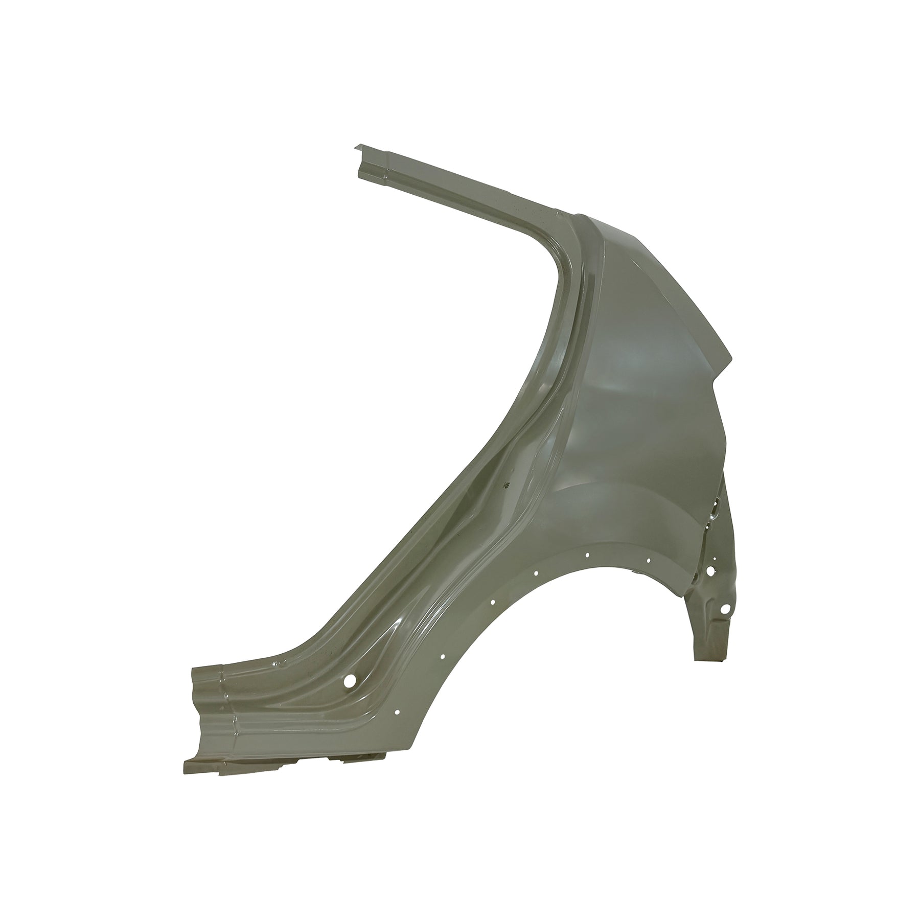 REPLACEMENT REAR FENDER LH(WITH RIM HOLE), FOR DACIA STEPWAY, (STEEL)