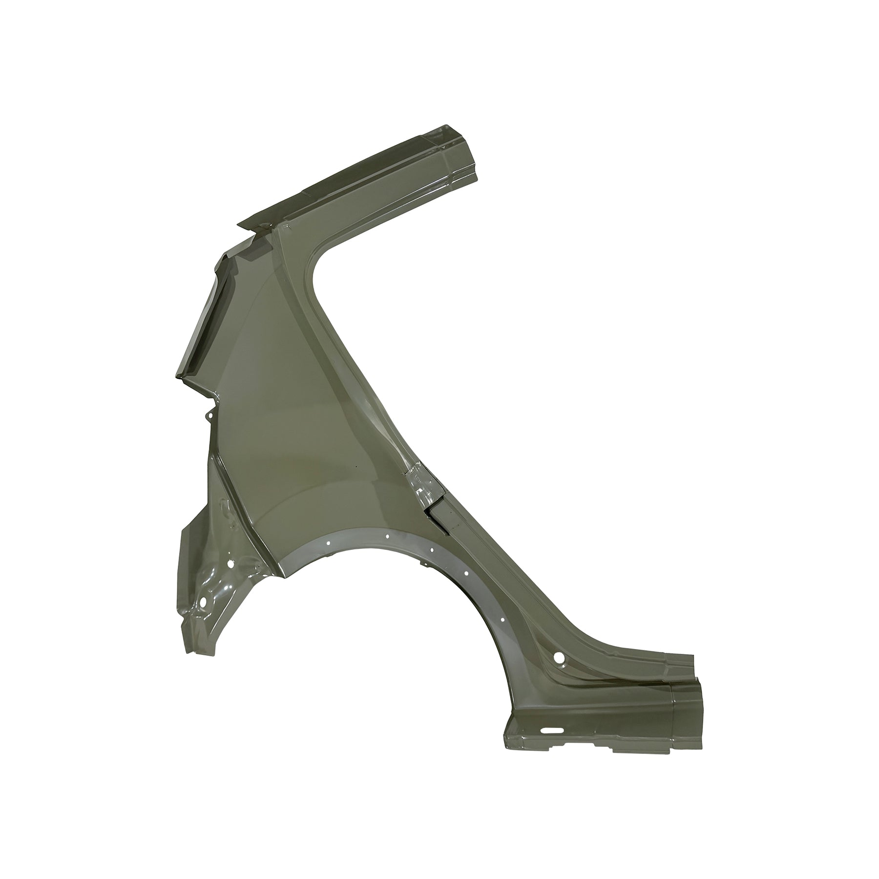 REPLACEMENT REAR FENDER LH(WITH RIM HOLE), FOR DACIA STEPWAY, (STEEL)