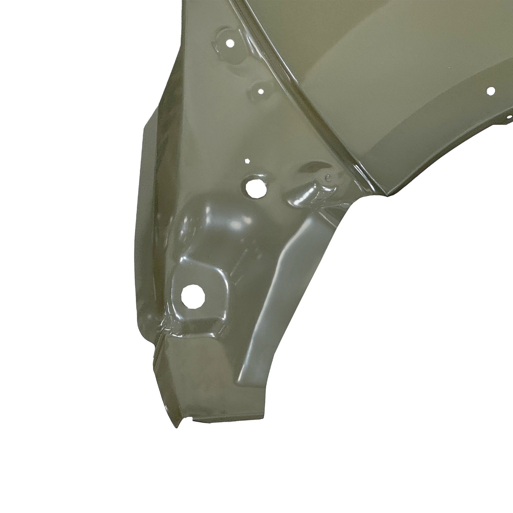 REPLACEMENT REAR FENDER LH(WITH RIM HOLE), FOR DACIA STEPWAY, (STEEL)
