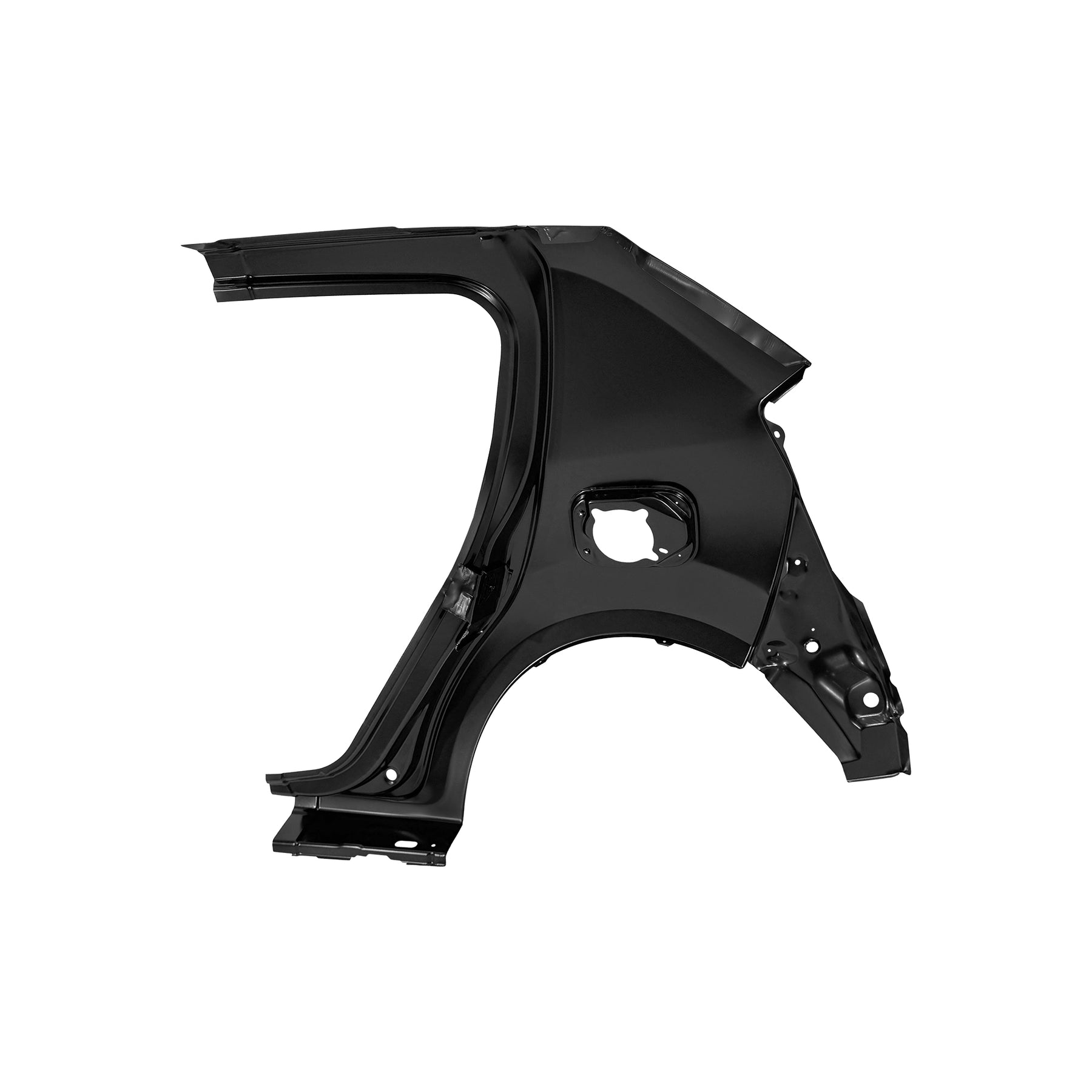 REPLACEMENT REAR FENDER RH, 2009, FOR DACIA SANDERO, (STEEL)