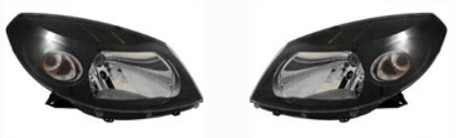 REPLACEMENT HEAD LMAP (BLACK) SANDERO STEPWAY RH, 2008-, FOR RENAULT DACIA SANDERO