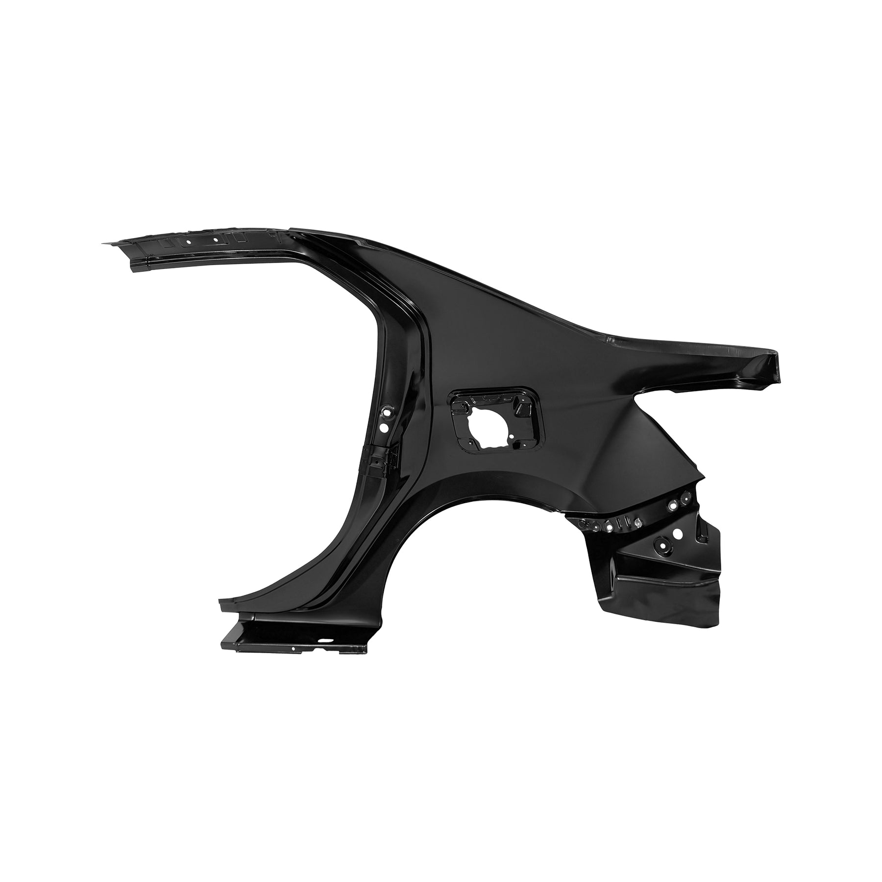 REPLACEMENT REAR FENDER RH, 2013-, FOR RENAULT SYMBOL, 760327785R, (STEEL)