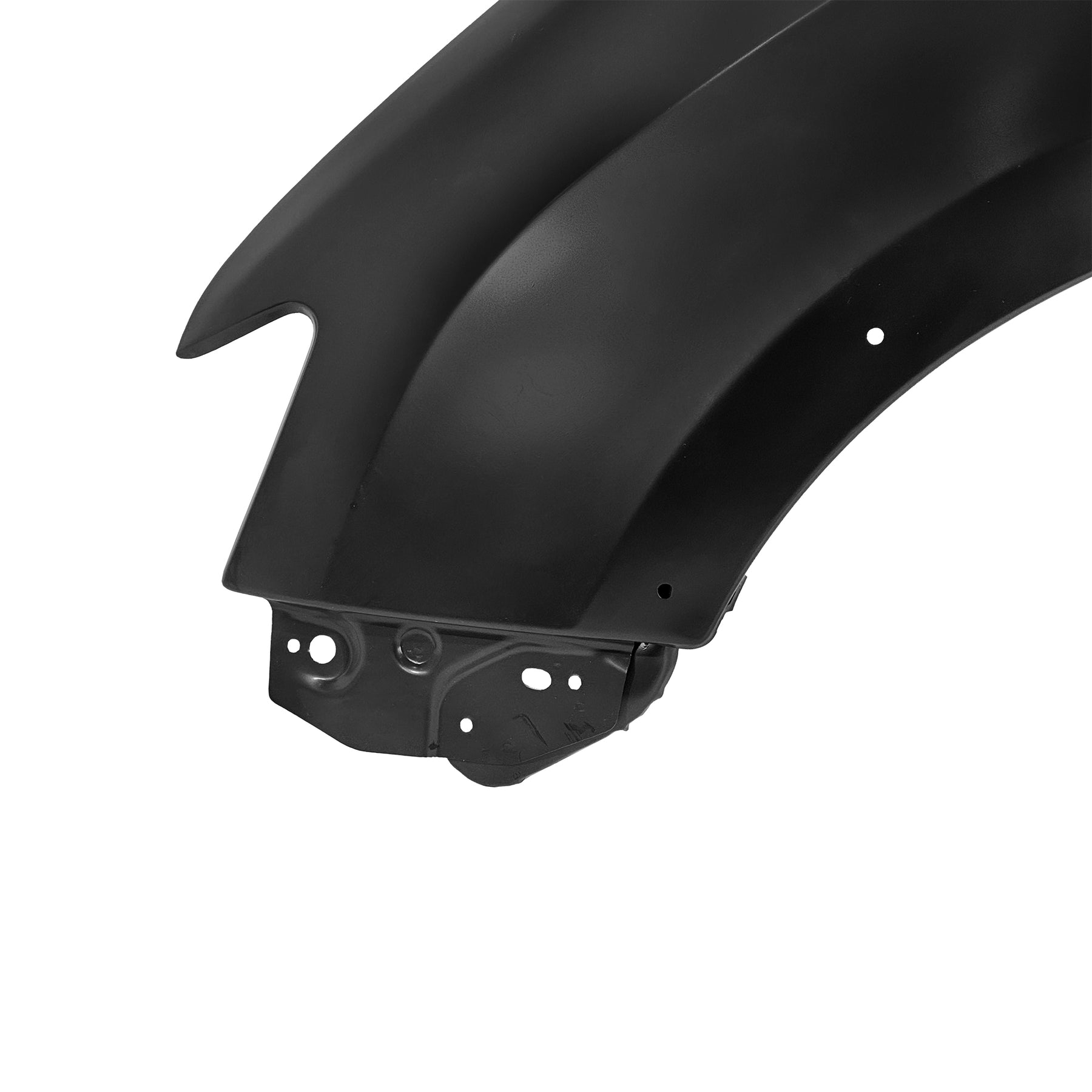 REPLACEMENT FRONT FENDER LH(WITHOUT LAMP HOLE AND WITH RIM HOLE), 2013, FOR DACIA LOGAN, 631018989R, (STEEL)