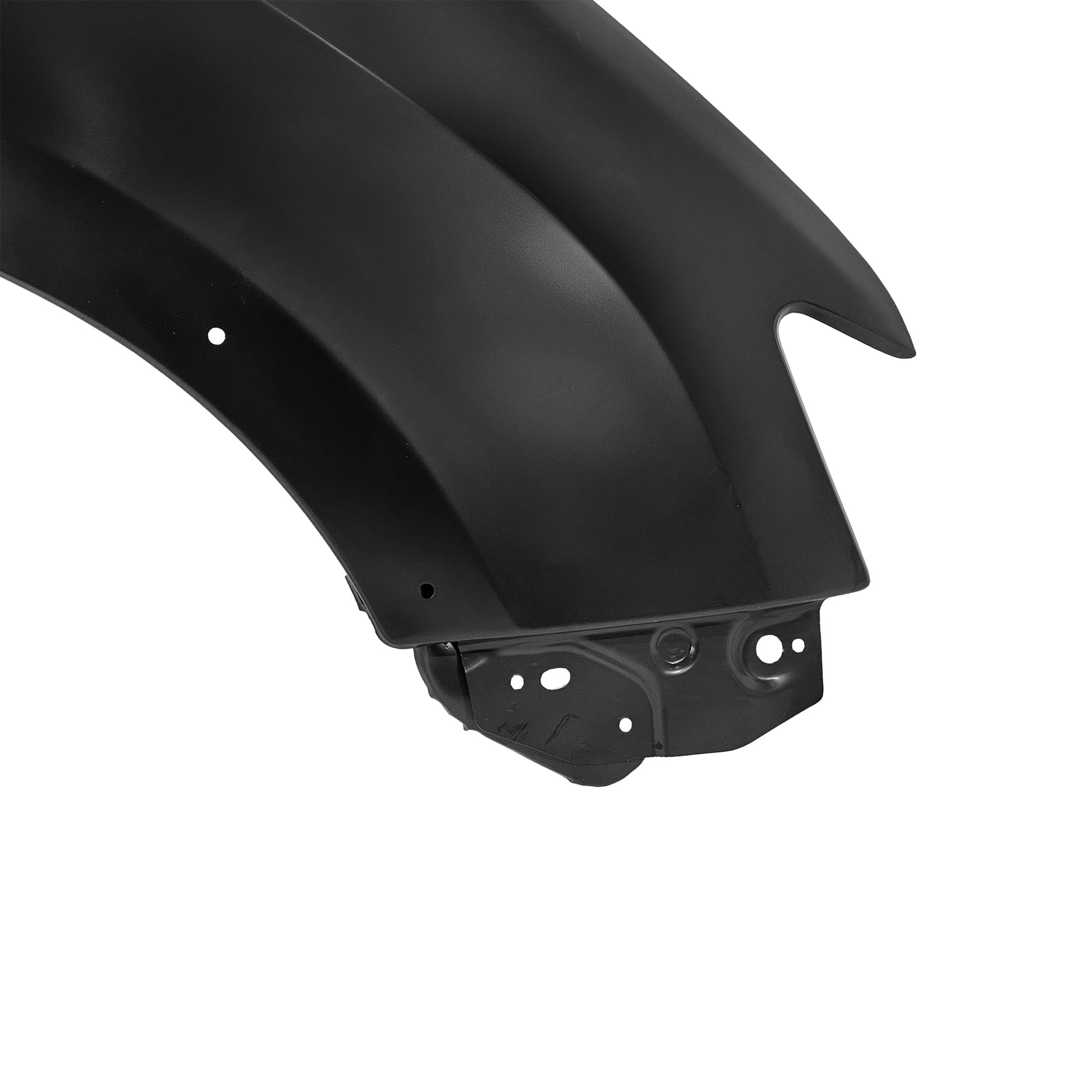 REPLACEMENT FRONT FENDER RH(WITHOUT LAMP HOLE AND WITH RIM HOLE), 2013, FOR DACIA LOGAN, 631004482R, (STEEL)